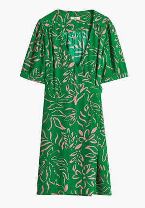 Caitlyn Wrap Mini Dress