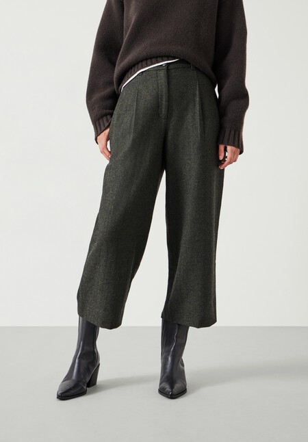 Carys Tailored Cropped Trousers