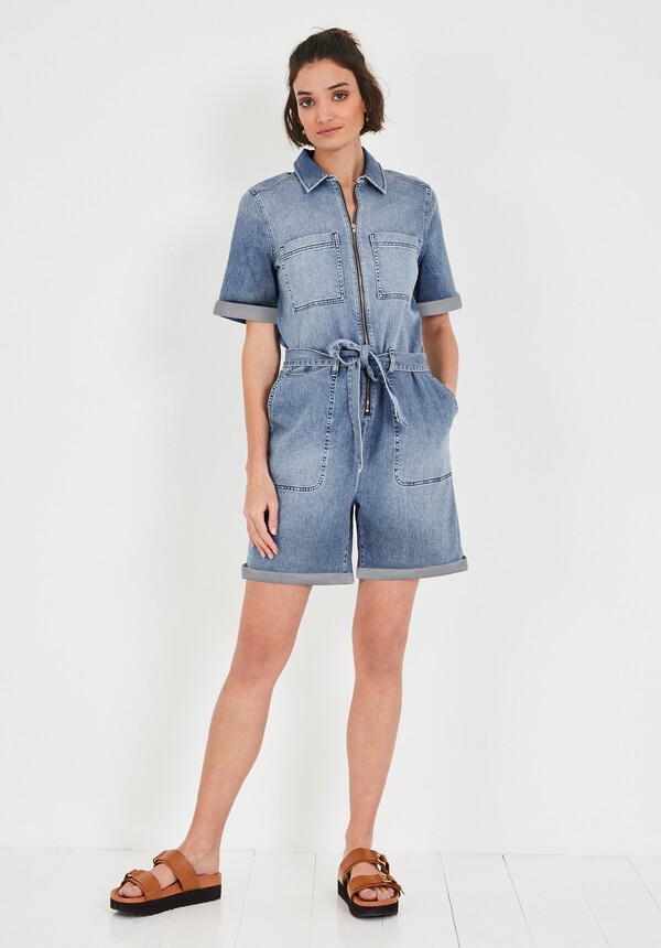 Joanie Denim Playsuit