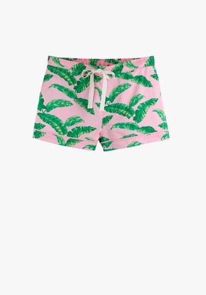 Piped Cotton Bed Shorts