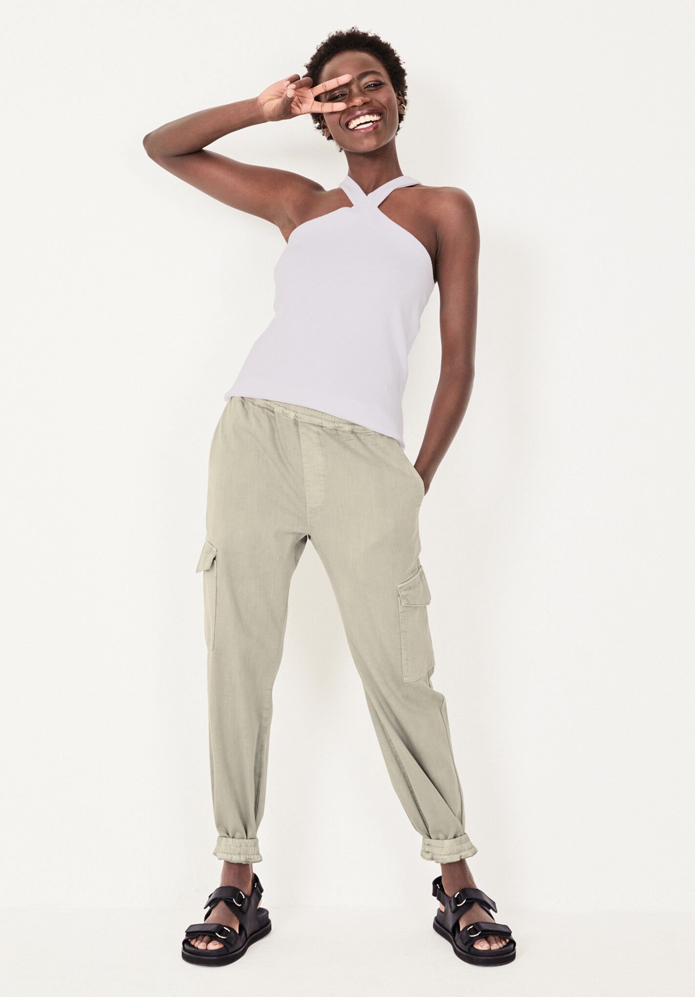 Hush cargo trousers clearance