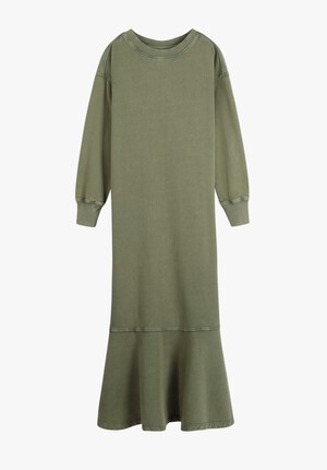 Candace Ruffle Sweat Dress