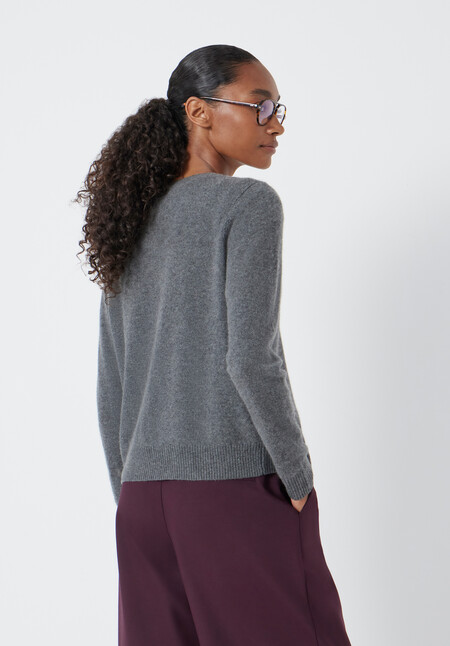 Daphne Cashmere Button Through Slim Cardigan