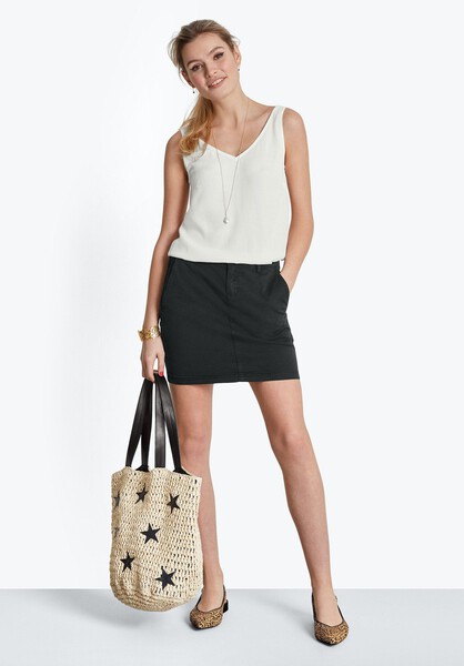 Velma Short Chino Skirt