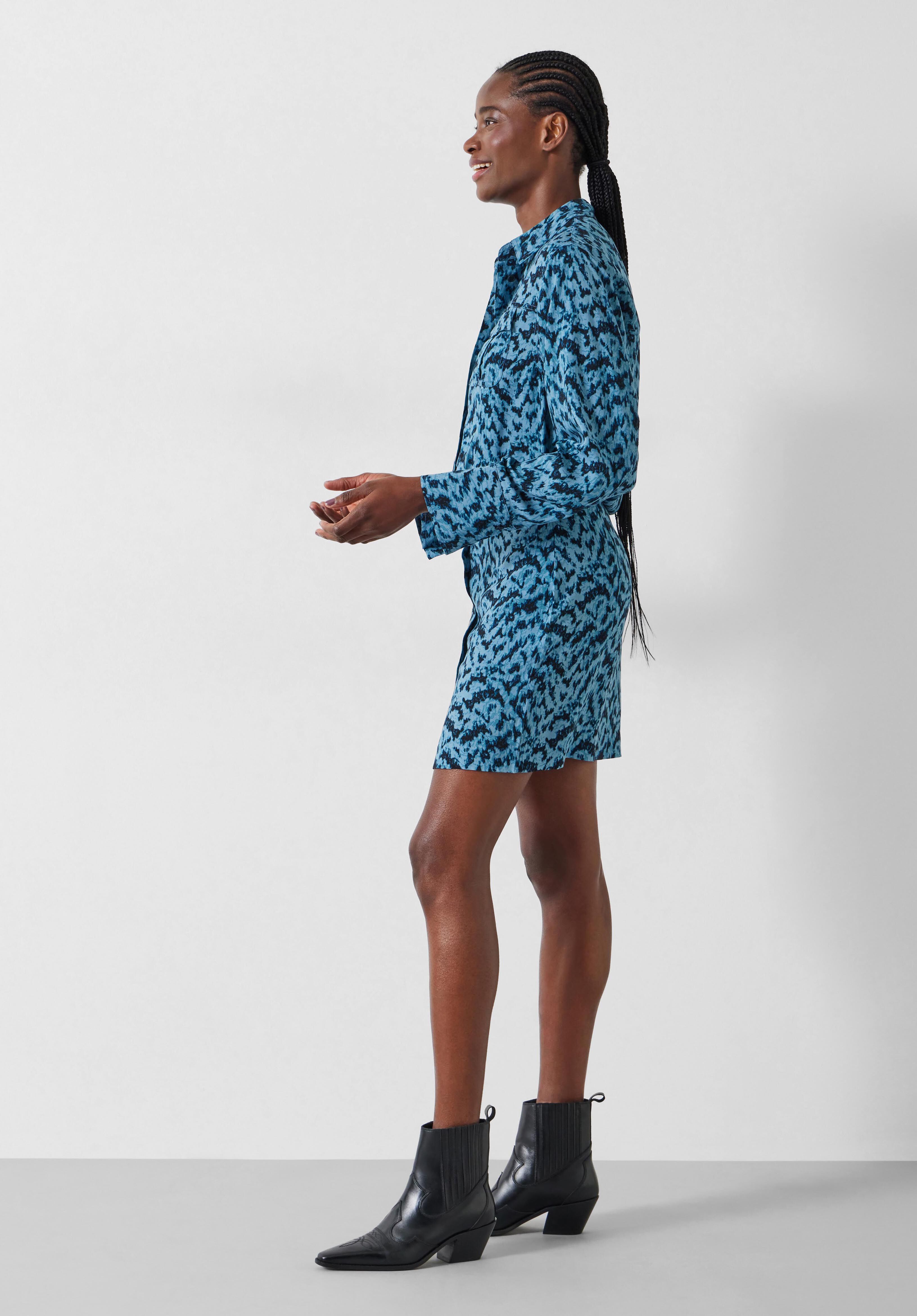 Blue hot sale utility dress