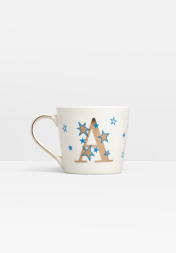 Meadow Initial Ceramic Mug