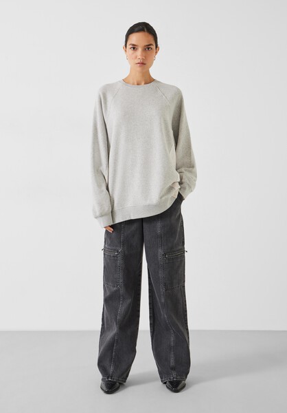 Neriah Oversized Colour Block Sweatshirt
