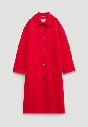 Edie Pure Wool Double Faced Coat