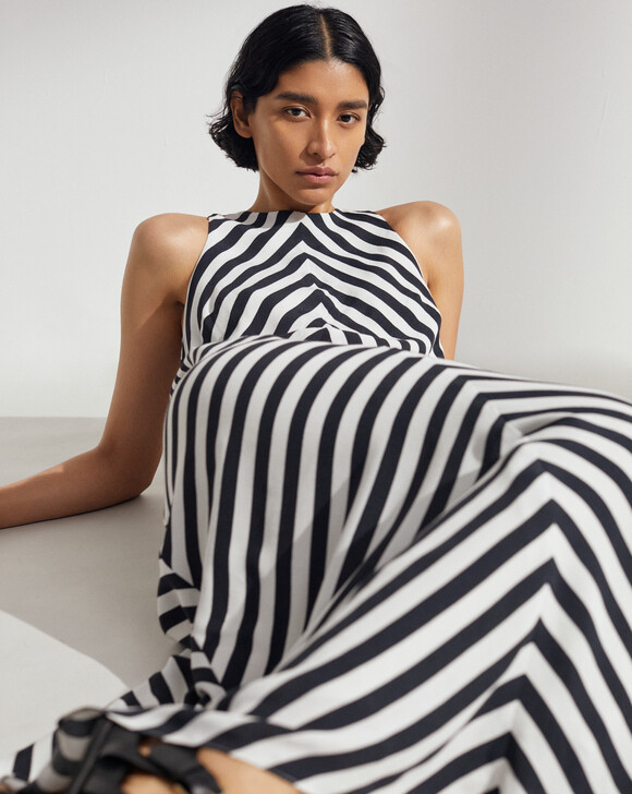 Imani Stripe Maxi Dress