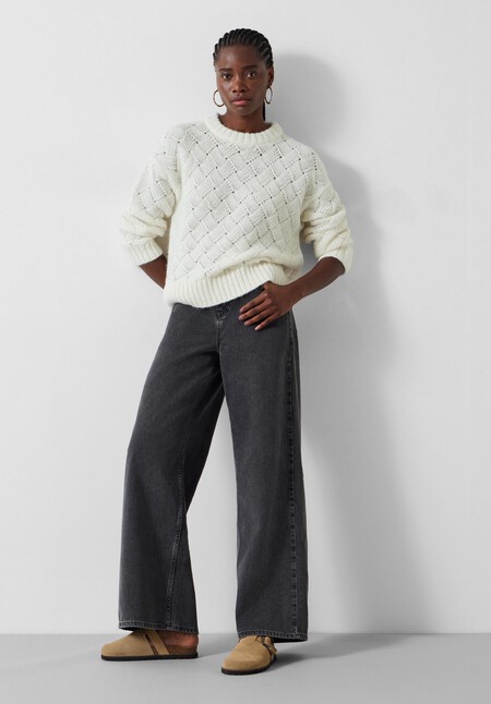 Emmy Lattice Knit Jumper