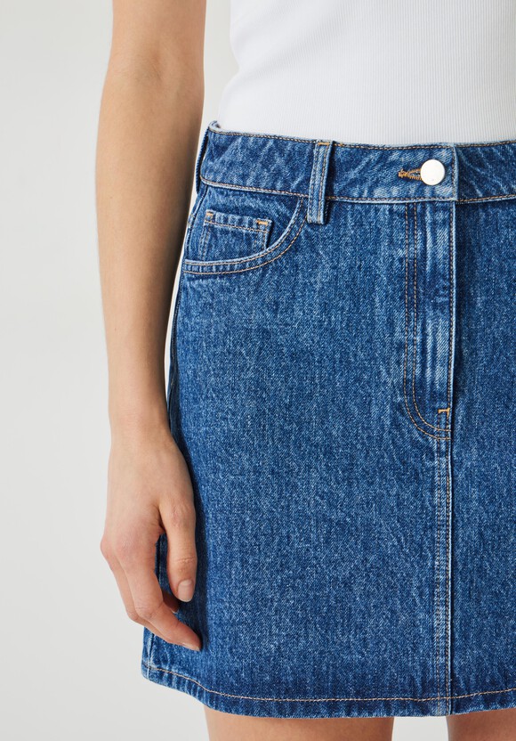Saachi Denim Mini Skirt