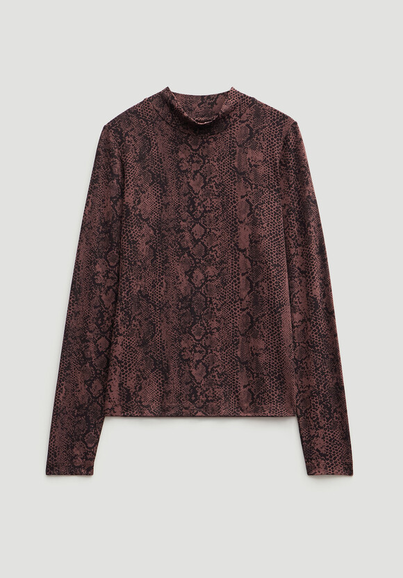 Printed Long Sleeve Top