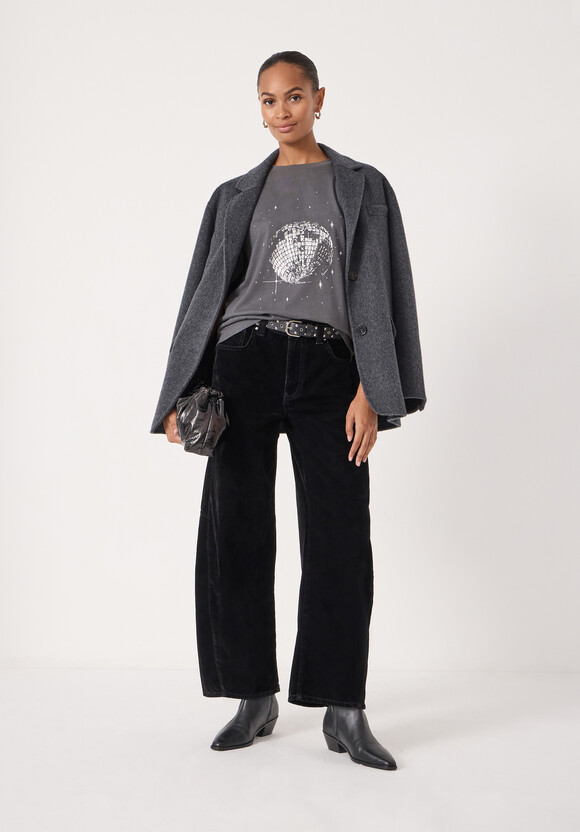 Disco Ball Graphic T-Shirt