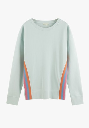Cetti Striped Rib Sweatshirt