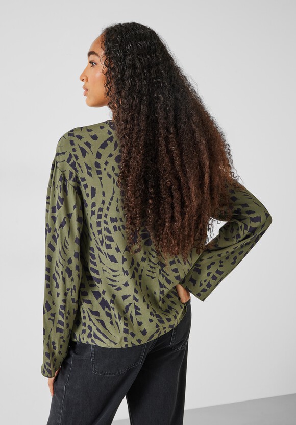Sofia Oversized Draped Blouse