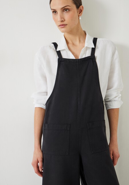 Allegra Relaxed Cropped Dungaree