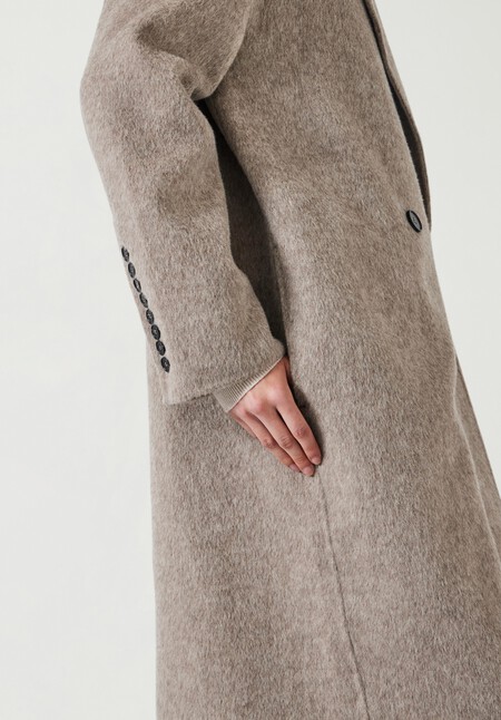 Pure Wool Double Faced Oversized Coat