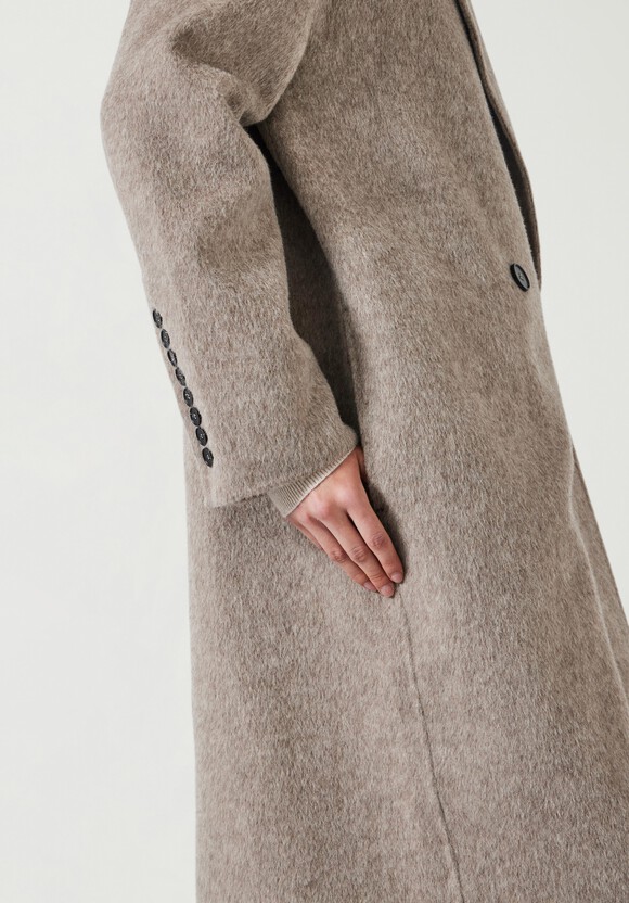Pure Wool Double Faced Oversized Coat