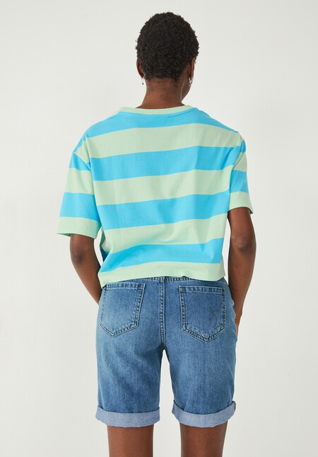 Boxy Stripe T-Shirt