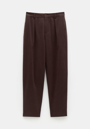 Ruby Cotton Pleat Trousers