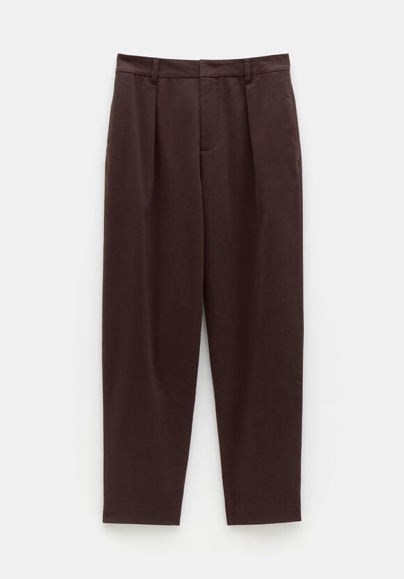 Ruby Cotton Pleat Trousers