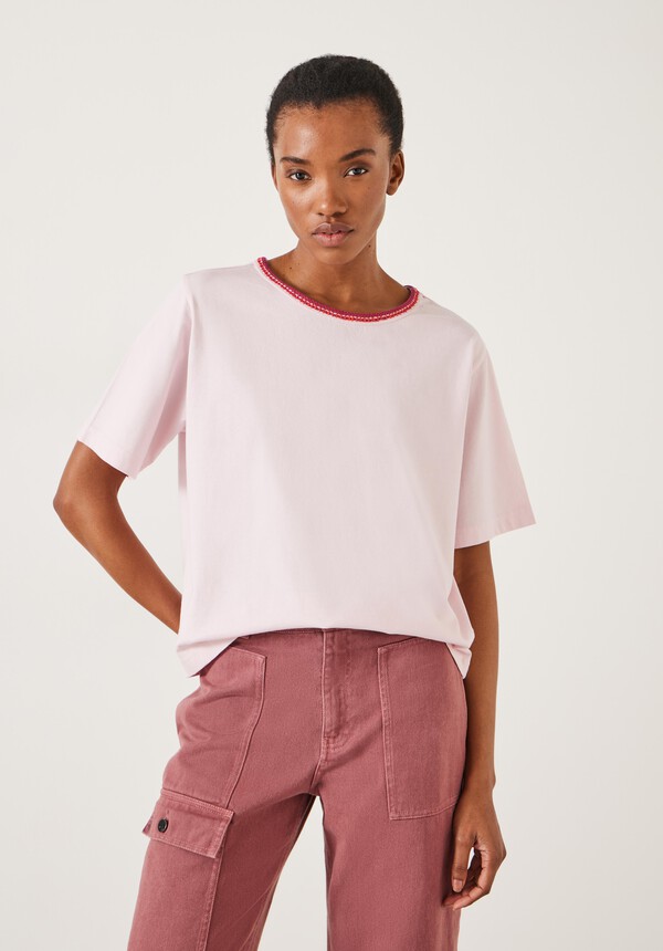 Lucy Crochet Trim T-Shirt