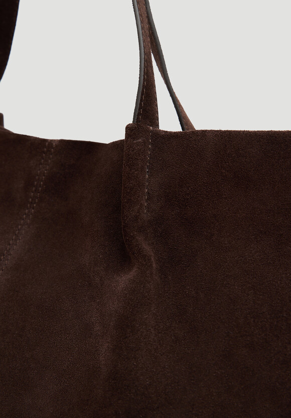 Suede Wing Tote Bag