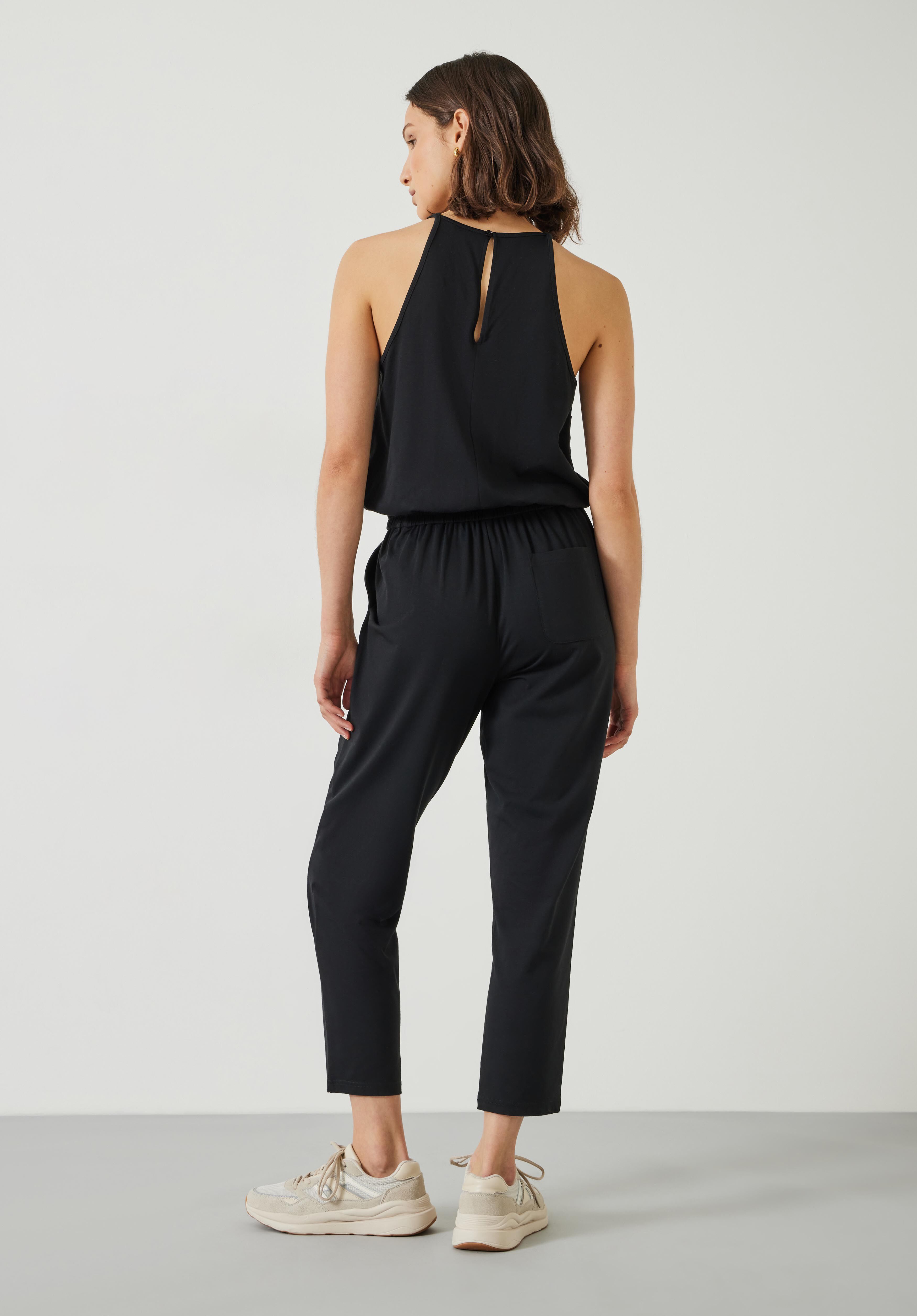 Hush cropped jersey jumpsuit shop