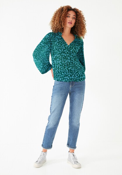 Georgina Pleated Top