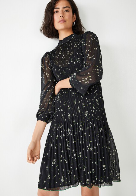 Phoenix Pleated Mini Dress