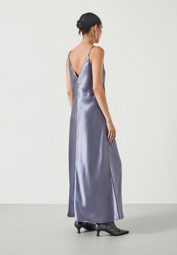 Aurora Satin Slip Maxi Dress