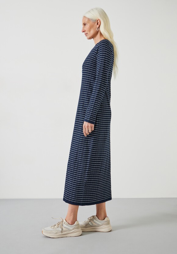 Dixie Cotton Striped Knitted Dress