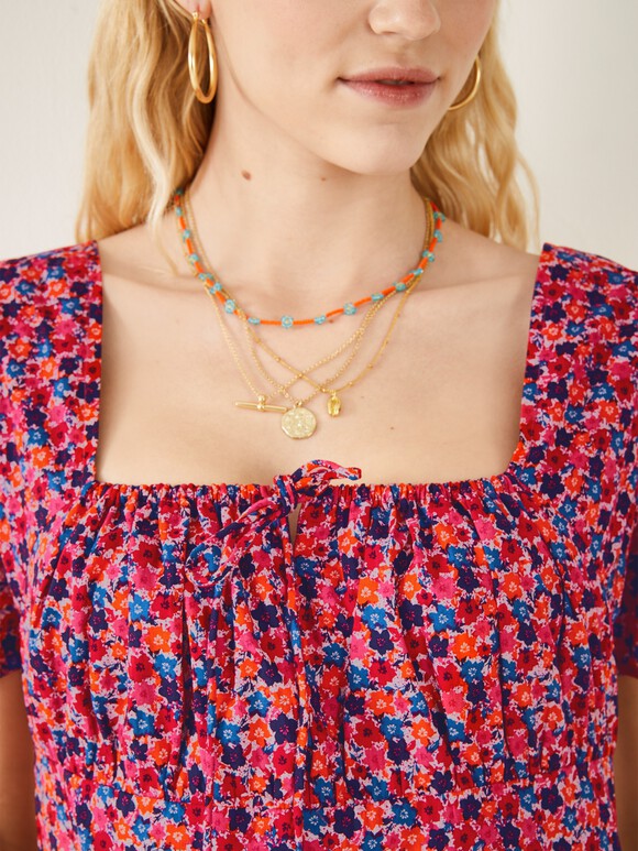 Issy Prairie Midi Dress