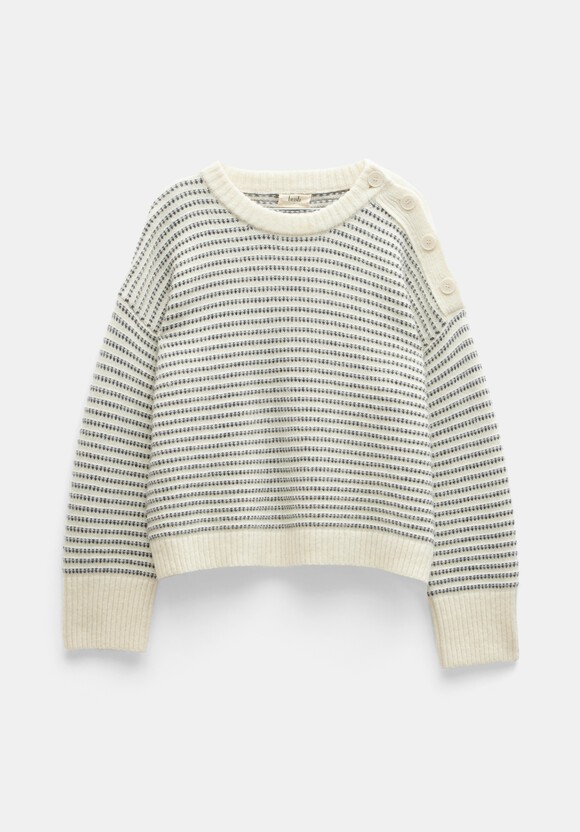 Zoya Stripe Alpaca Blend Jumper