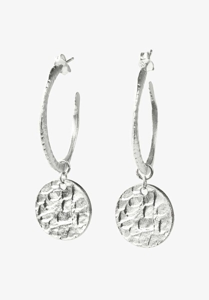 Hoop Coin Earrings