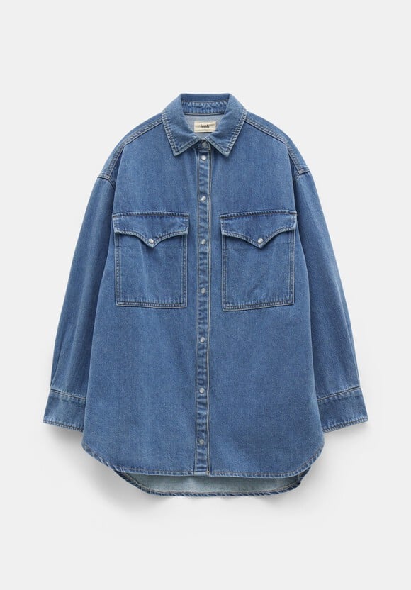 Davina Oversized Denim Shirt