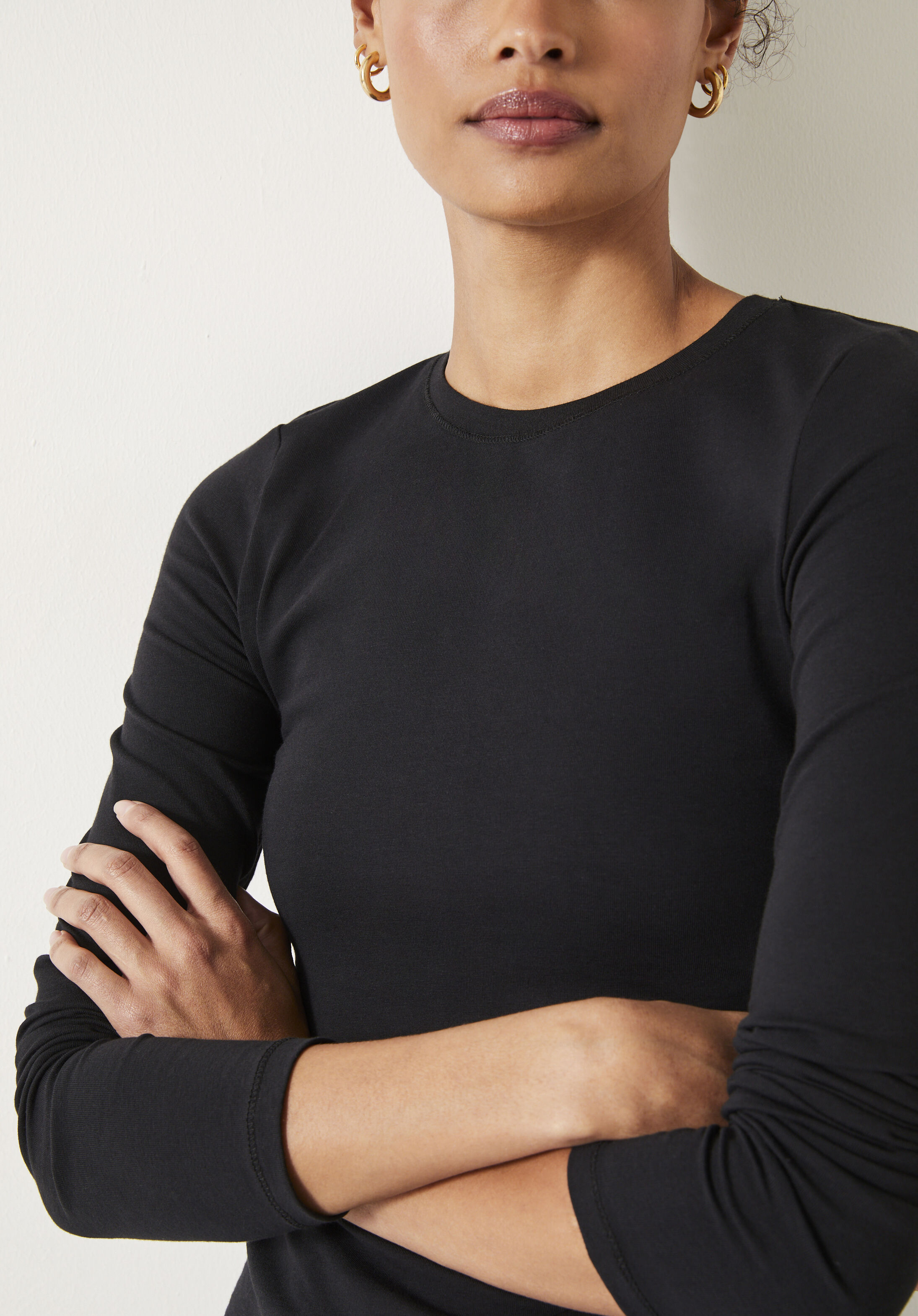 Fitted long sleeve t shirts hotsell