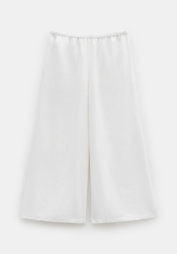 Melissa Linen Wide Leg Trousers