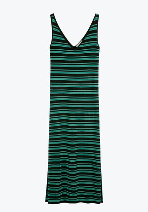 Azra Striped Knitted Dress