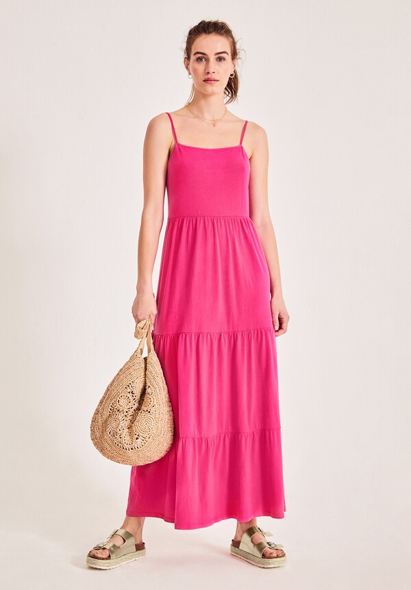 Tiered Jersey Cami Dress