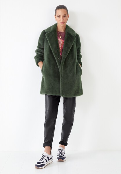 Anoushka Faux Fur Coat