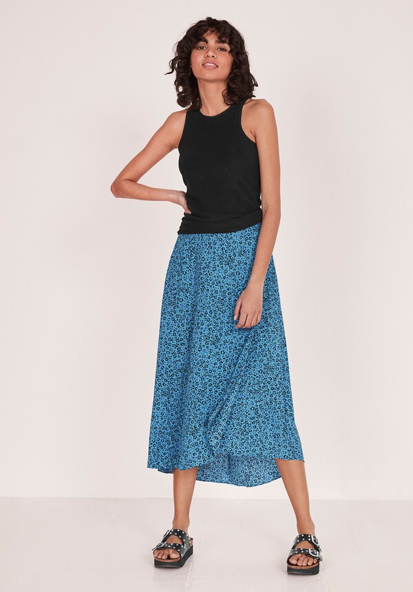 Layered Midi Skirt