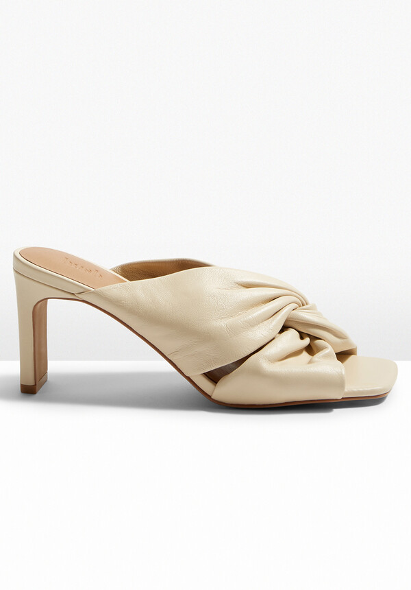 Tarren Leather Twist Mule 