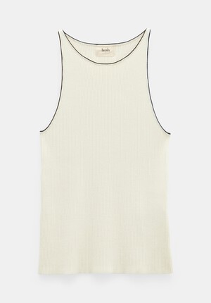 Acher Ribbed Knit Vest