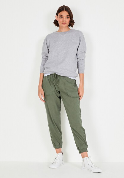 hush aneesha twill joggers