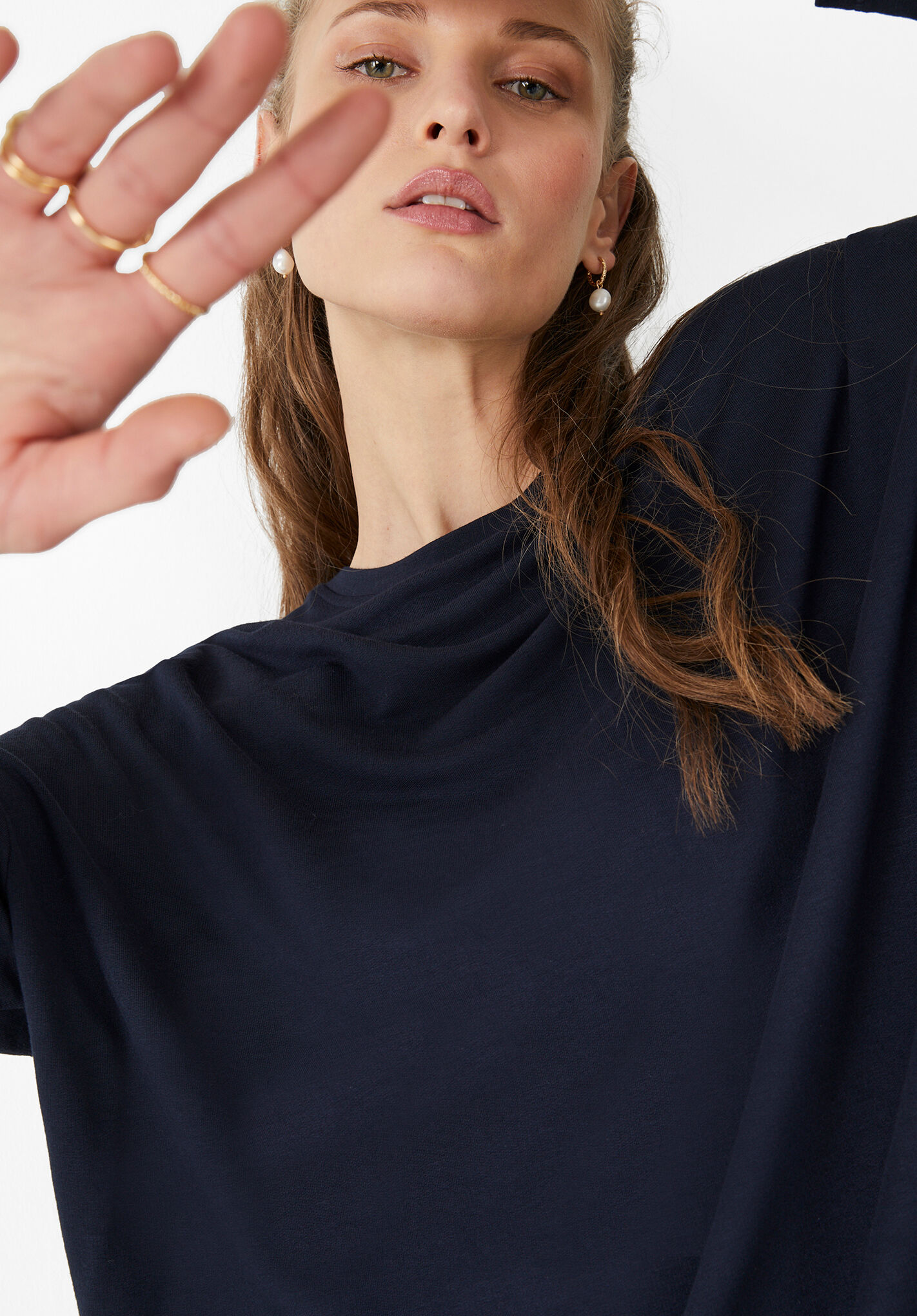 Wide Jersey Top