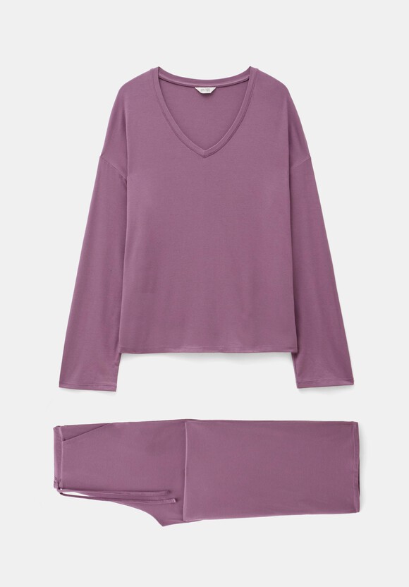 Nox Jersey V-Neck Pyjamas