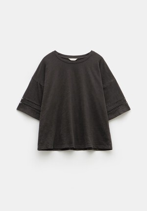 Lucie Lace Detail T-Shirt