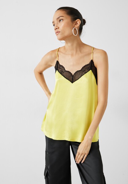 Estella Satin Lace Cami