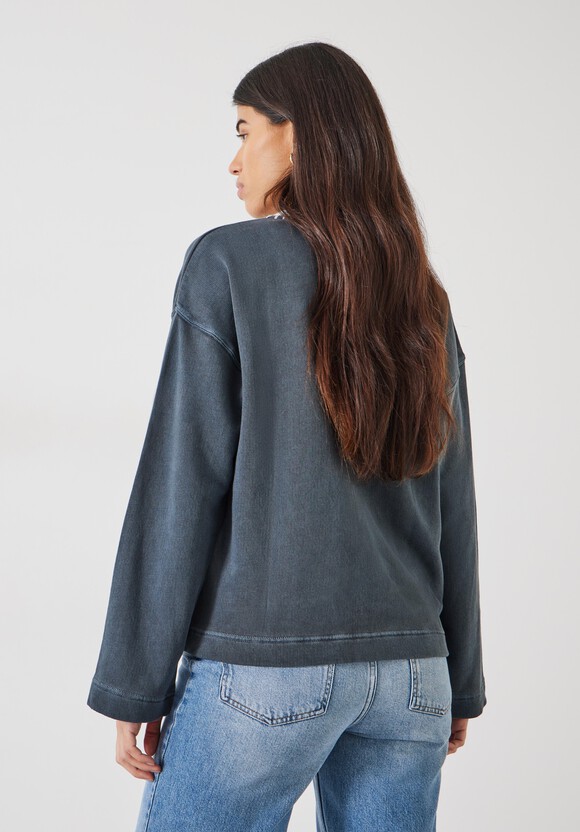Ellison Contrast Stitch Sweatshirt